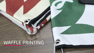 منشفة جولف وافل من الألياف الدقيقة سريعة الجفاف